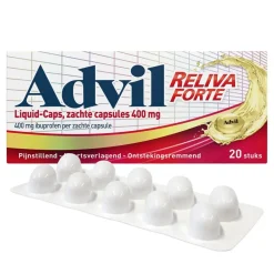 Clearance Advil Reliva Forte 400mg Liquid-Caps
