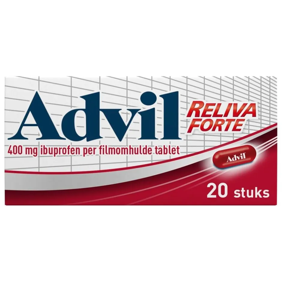Outlet Advil Reliva Forte 400mg Oval-Tabs