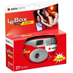 Best AgfaPhoto LeBox Flash Wegwerpcamera met Flits