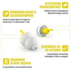 Hot Alpine FlyFit Oordoppen