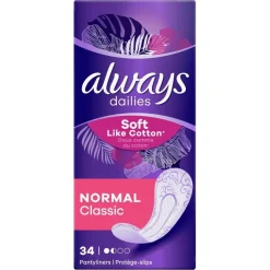 Outlet Always Dailies Soft Like Cotton Normal Inlegkruisjes