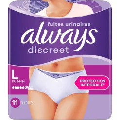New Always Discreet Incontinentiebroekjes