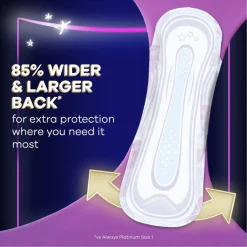 New Always Platinum Secure Night Maandverband