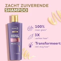 New Andrelon Pro-Care Andrélon Pro-Care Amino+ Glossy Shine Shampoo