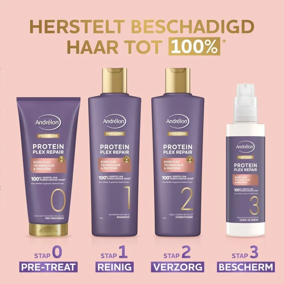 Hot Andrelon Pro-Care Andrélon Pro-Care Protein Plex Repair Leave-In Crème