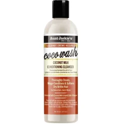Clearance Aunt Jackie's Curls & Coils Coconut Crème Recipes Coco Wash Coconut Milk Conditioning Cleanser
