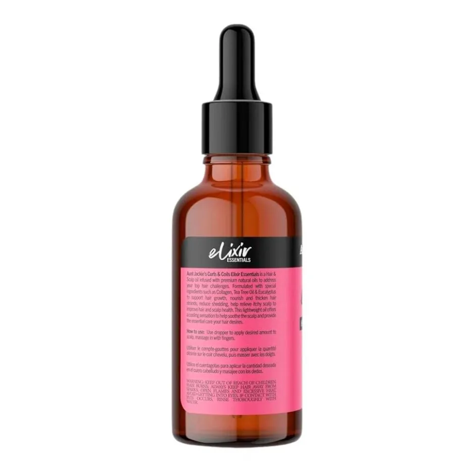 Discount Aunt Jackie's Curls & Coils Elixir Essentials Hair and Scalp Oil
