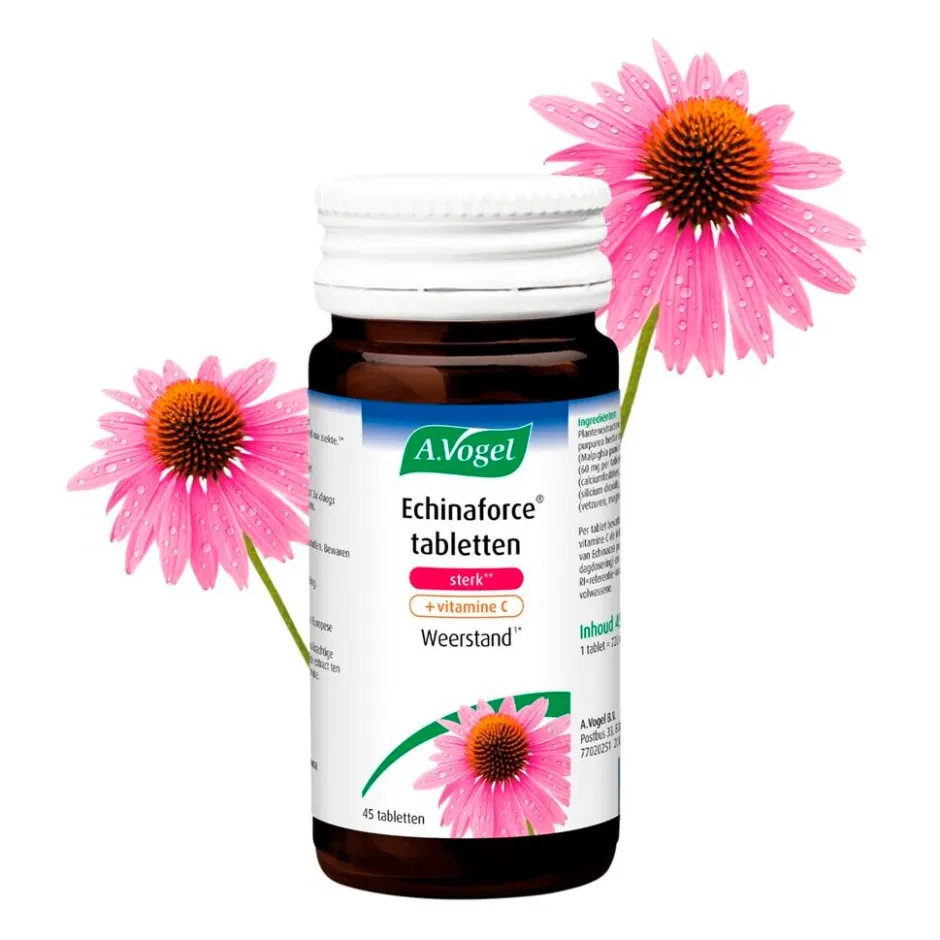 Online A.Vogel Echinaforce Sterk** + Vitamine C Tabletten