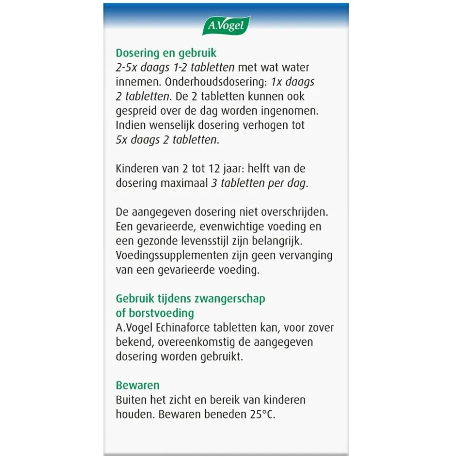 New A.Vogel Echinaforce Tabletten