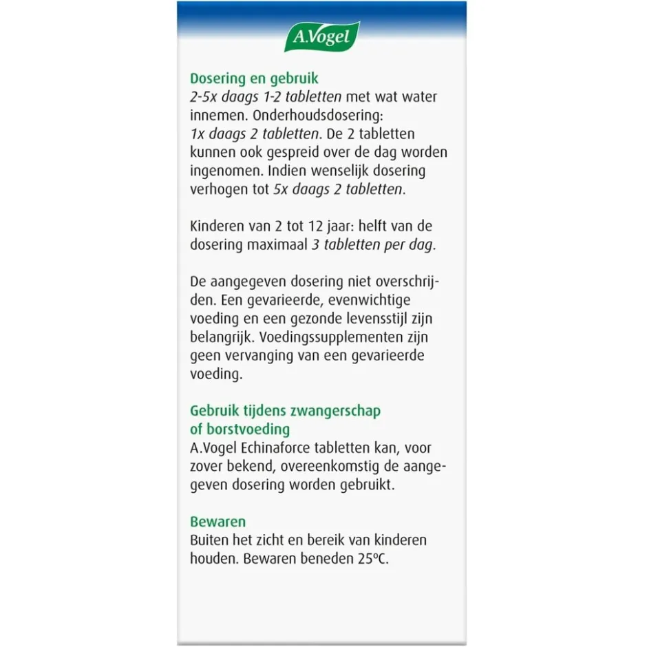Outlet A.Vogel Echinaforce Tabletten