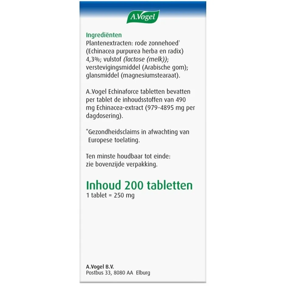 Outlet A.Vogel Echinaforce Tabletten