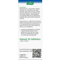 Hot A.Vogel Nachtrust Sterk** Tabletten