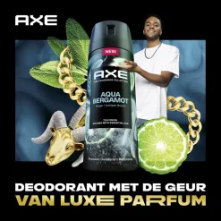 Hot Axe Fine Fragrance Aqua Bergamot Deodorant & Bodyspray