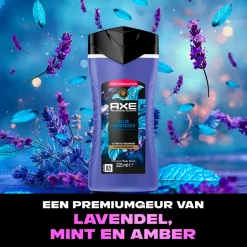 Clearance Axe Fine Fragrance Blue Lavender Douchegel