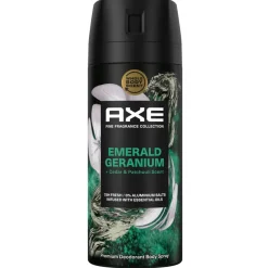 Clearance Axe Fine Fragrance Emerald Geranium Deodorant & Bodyspray