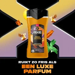 Online Axe Fine Fragrance Peach Infusion Douchegel