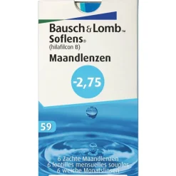 Hot Bausch & Lomb -2.75 Maandlenzen
