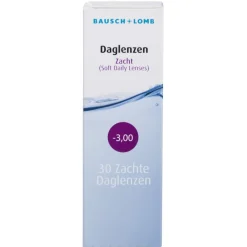 New Bausch & Lomb -3.00 Zachte Daglenzen