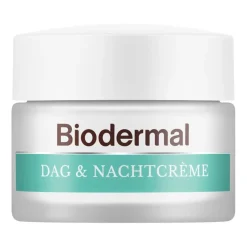 Hot Biodermal Dag & Nachtcrème voor alle Huidtypen