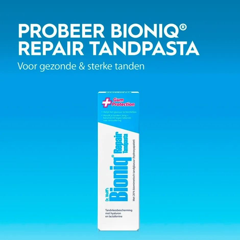 Hot Bioniq Repair + Gum Protection Tandpasta
