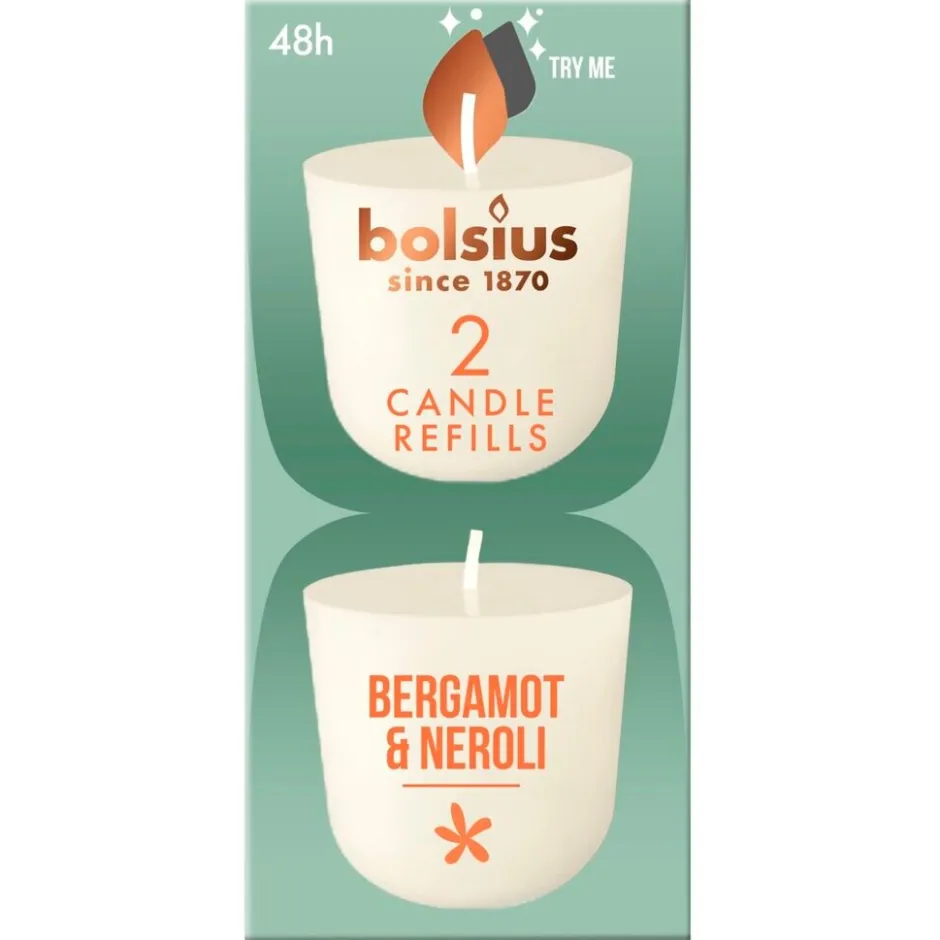 Best Bolsius Clean Light Bergamot & Neroli Navulling