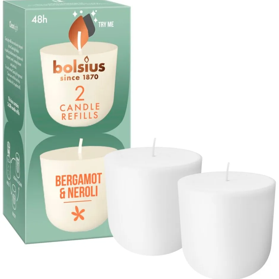 Best Bolsius Clean Light Bergamot & Neroli Navulling