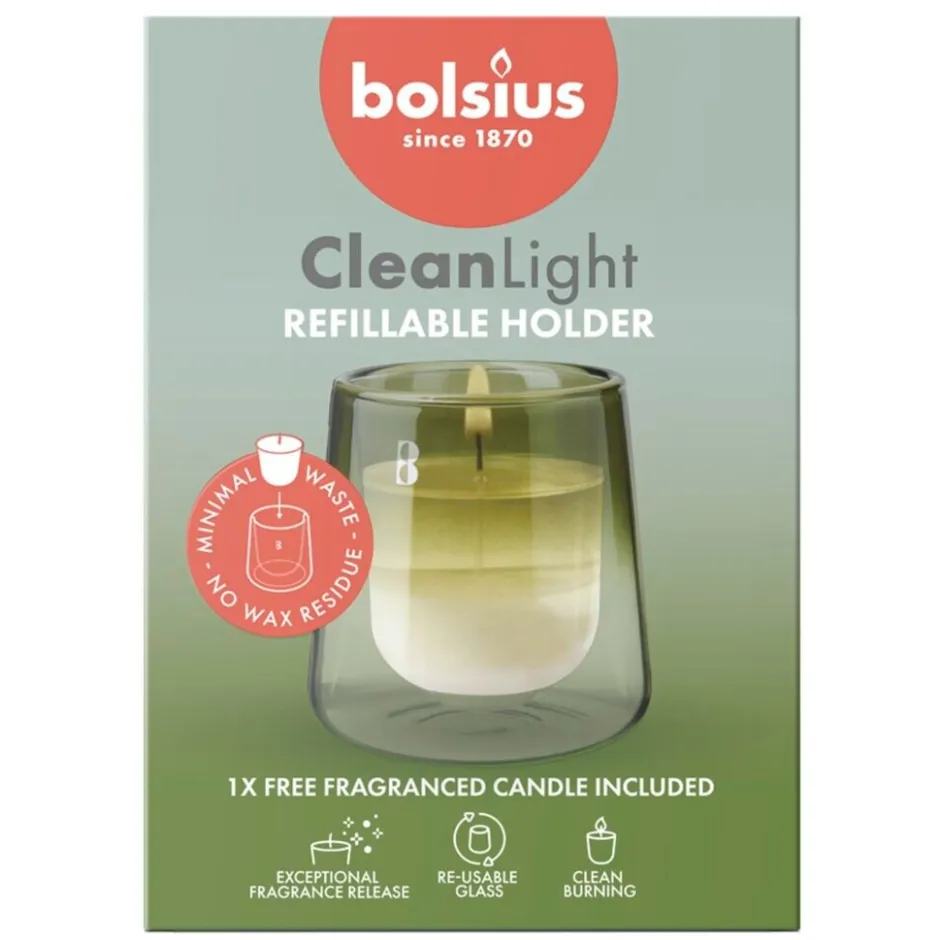 Online Bolsius Cleanlight Gardenia & Fig Starterkit