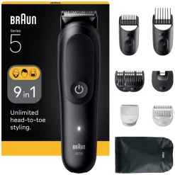 New Braun Series 5 MGK5540 9-in-1 Verzorgingsset