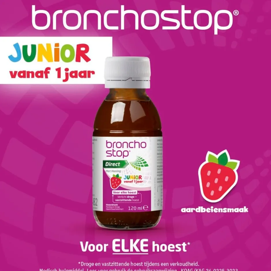 Bronchostop Direct met Honing Junior