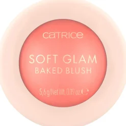 Hot Catrice 030 Cheeky Coral Soft Glam Baked Blush