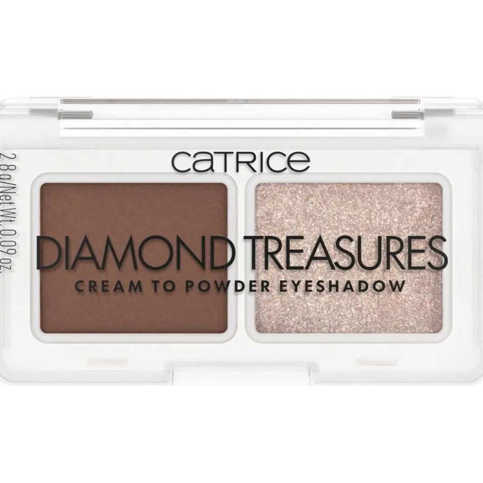 Clearance Catrice Diamond Treasures 010 Hazel Spark Cream to Powder Eyeshadow