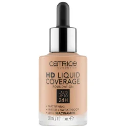 Outlet Catrice HD 040 Warm Beige Liquid Coverage Foundation
