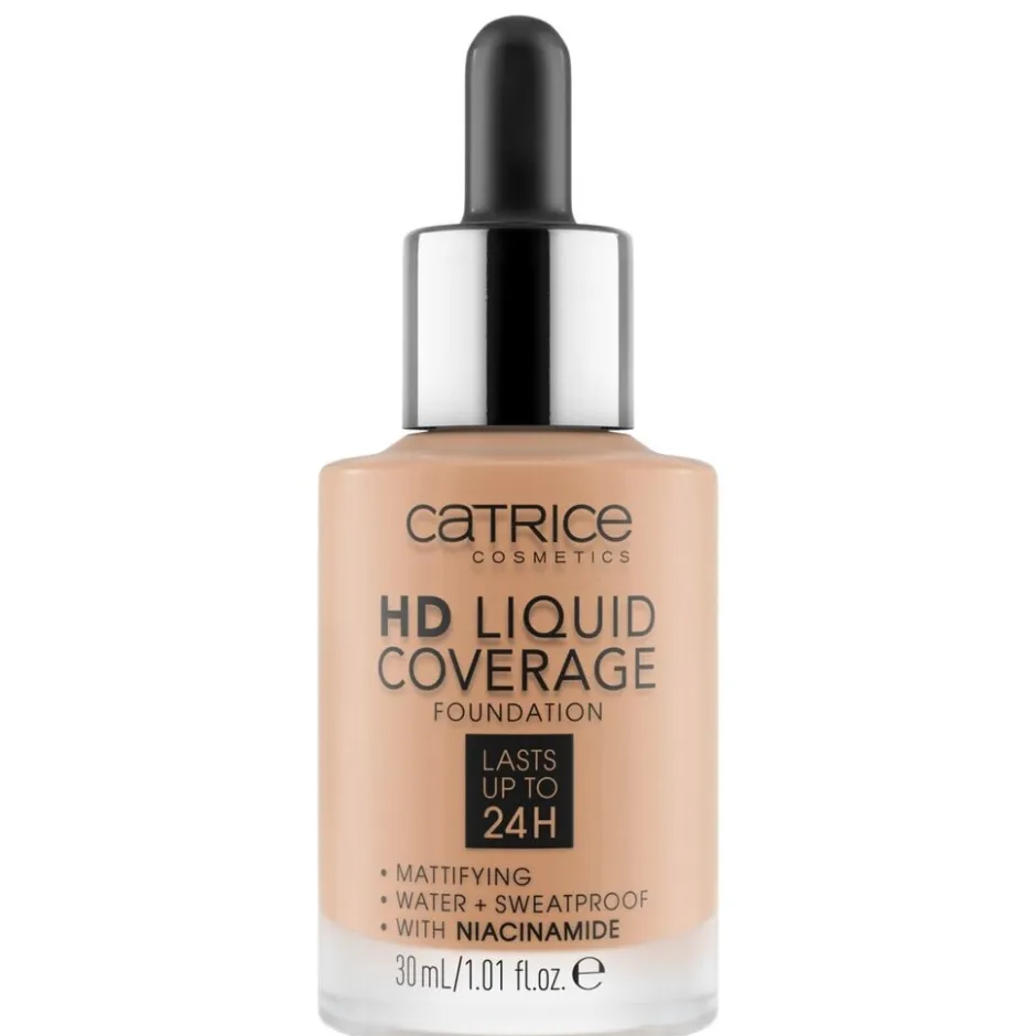 Outlet Catrice HD 040 Warm Beige Liquid Coverage Foundation