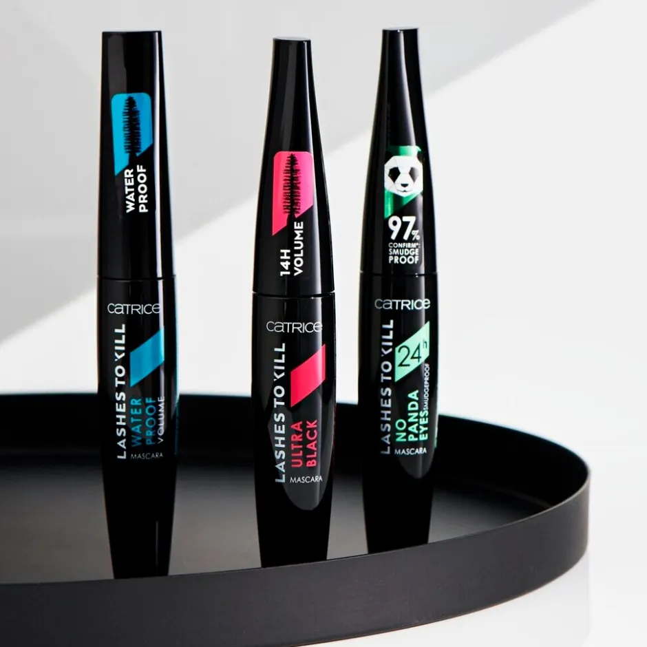 Online Catrice Lashes To Kill Waterproof Volume Black Mascara