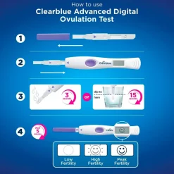 Clearance Clearblue Geavanceerde Digitale Ovulatietest