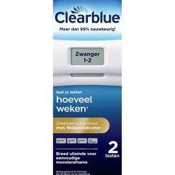Online Clearblue Zwangerschapstest met Wekenindicator