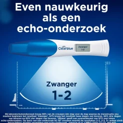 Online Clearblue Zwangerschapstest met Wekenindicator
