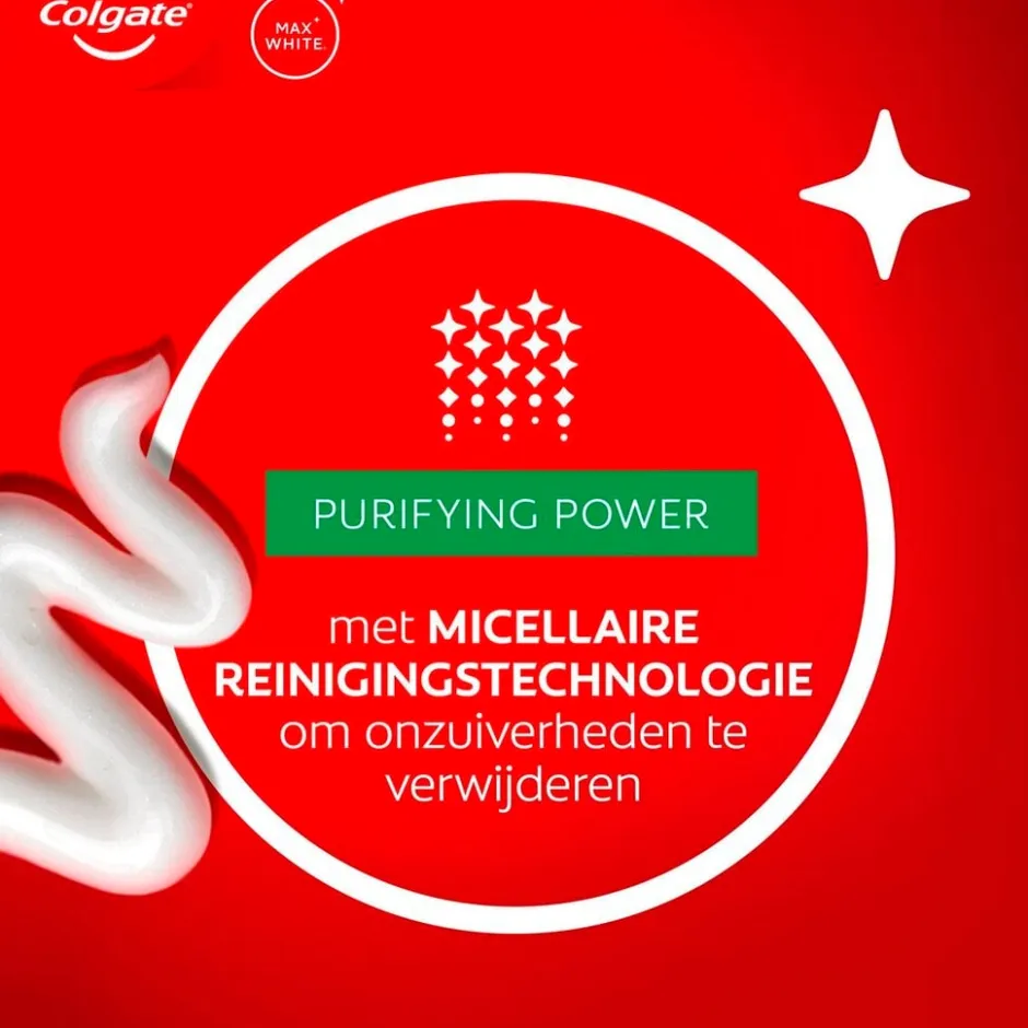 Online Colgate Max White Expert Purifying Power Tandpasta