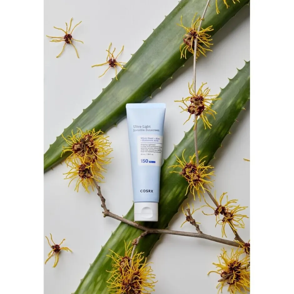Best COSRX SPF50 Ultra-Light Invisible Sunscreen