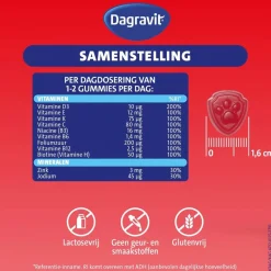 Clearance Dagravit Kids Multivitaminen Paw Patrol Gummies