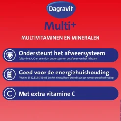 Discount Dagravit Totaal 30 Multivitaminen Dragees