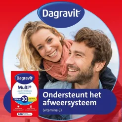 Outlet Dagravit Totaal 30 Multivitaminen en Mineralen Dragees