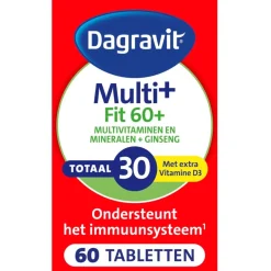 Online Dagravit Totaal 30 Vitaal 60+ Multivitaminen Tabletten