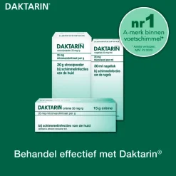 New Daktarin Miconazolnitraat 20mg/g Crème bij Schimmelinfecties