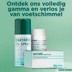 Best Daktarin Miconazolnitraat 20mg/g Strooipoeder bij Schimmelinfecties