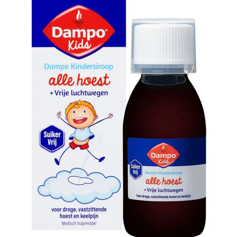 Best Dampo Alle Hoest + Vrije Luchtwegen Suikervrije Kindersiroop