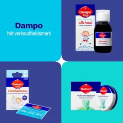 Hot Dampo Kids Alle Hoest + Vrije Luchtwegen Nacht Kindersiroop