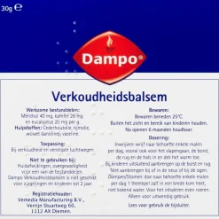 Discount Dampo Verkoudheidsbalsem