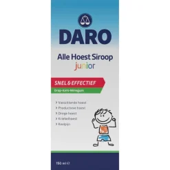 New Daro Junior Alle Hoest Siroop
