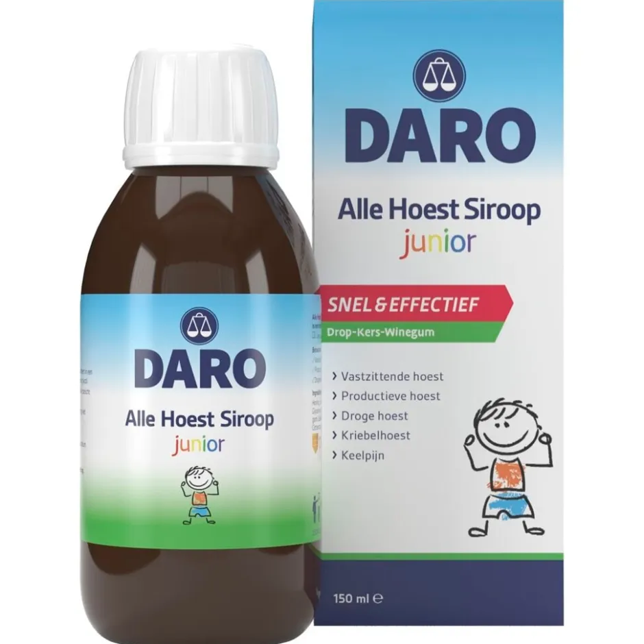 New Daro Junior Alle Hoest Siroop